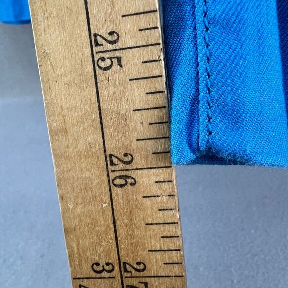 NWOT Maeve by Anthropologie Pants Women's 27/4 Blue The Colette Wide Leg Boho - Picture 12 of 13